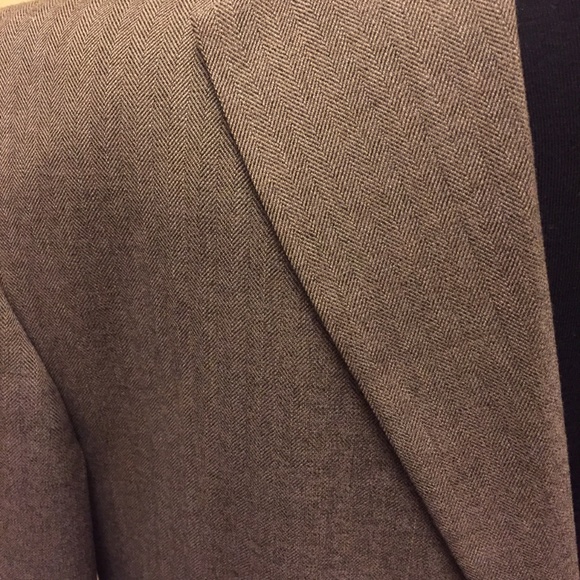 Haggar Sports Coat Brown 42L - Picture 2 of 5